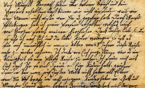 Online-Paläographiekurs für Fortgeschrittene: Auswandererbriefe des 19. Jahrhunderts