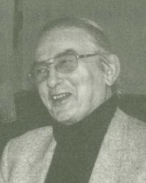 Schwarz-weiß Photographie von Helmut Kimmel in jüngeren Jahren.